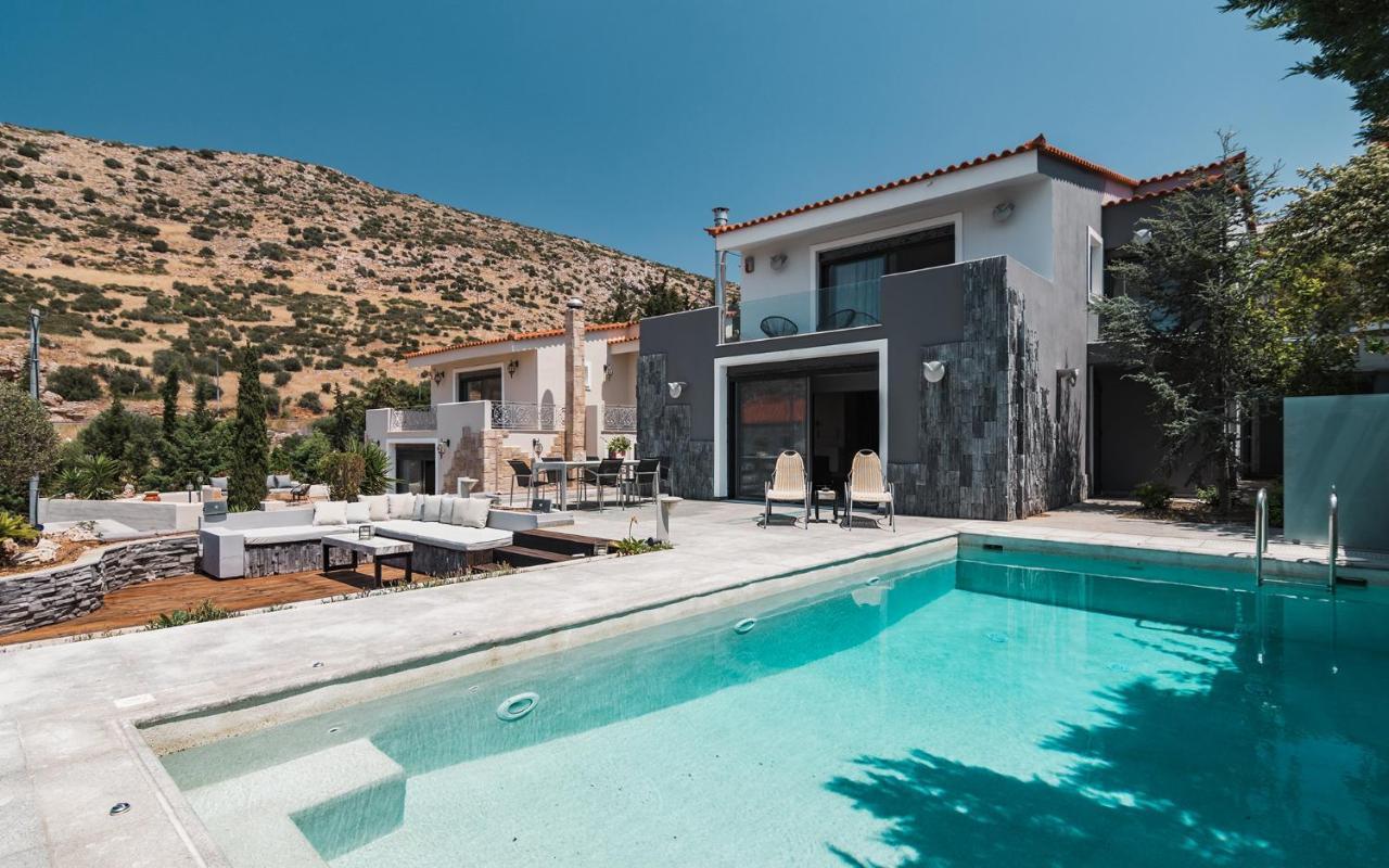 Adam & Eve Villas Sunion Exteriör bild